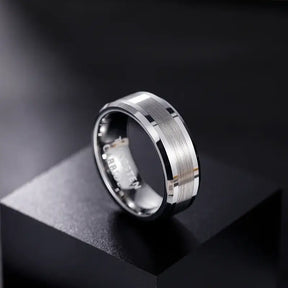 High Polish Tungsten Rings – Classic Wedding Band for Men - Rings-Tungsten 10