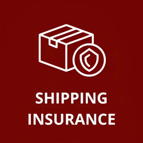 Shield-shaped emblem with gold hand holding film reel, symbolizing Shipping Protection